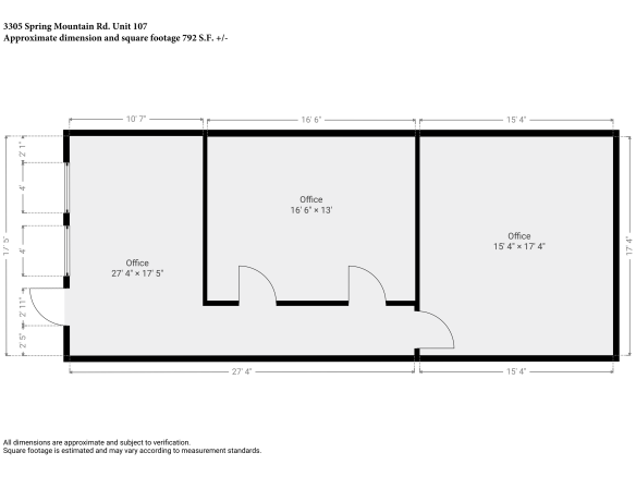 3305 Spring Mountain Road, Unit #107