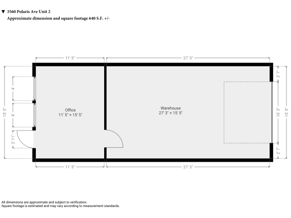 3560 Polaris Avenue, Unit #2